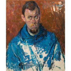 Self-portrait, 20th Century Geoffrey Squire (1923-2012)