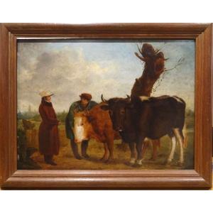 Prix des taureaux, agriculteur et propriétaire, 18e siècle