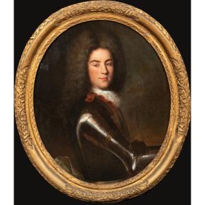 Portrait De Louis, Duc De Bourgogne (1682-1712) 17ème Siècle  