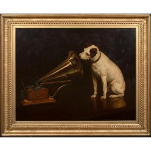 His Master's Voice, 19th Century Attributed To Francis James Barraud (1856-1924)