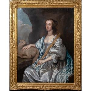 Portrait Of Lady Mary Villiers, Later Duchess Of Richmond And Lennox (1622-1685)