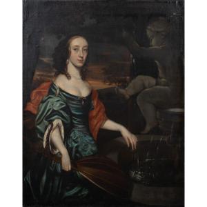 Portrait De Barbara Villiers (1640-1709), Comtesse De Castlemaine Et Duchesse De Cleveland 