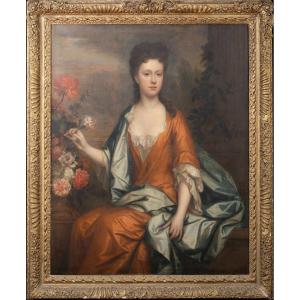 Portrait De Jane Hyde, Comtesse De Clarendon Et Rochester (1669-1725) Michael Dahl