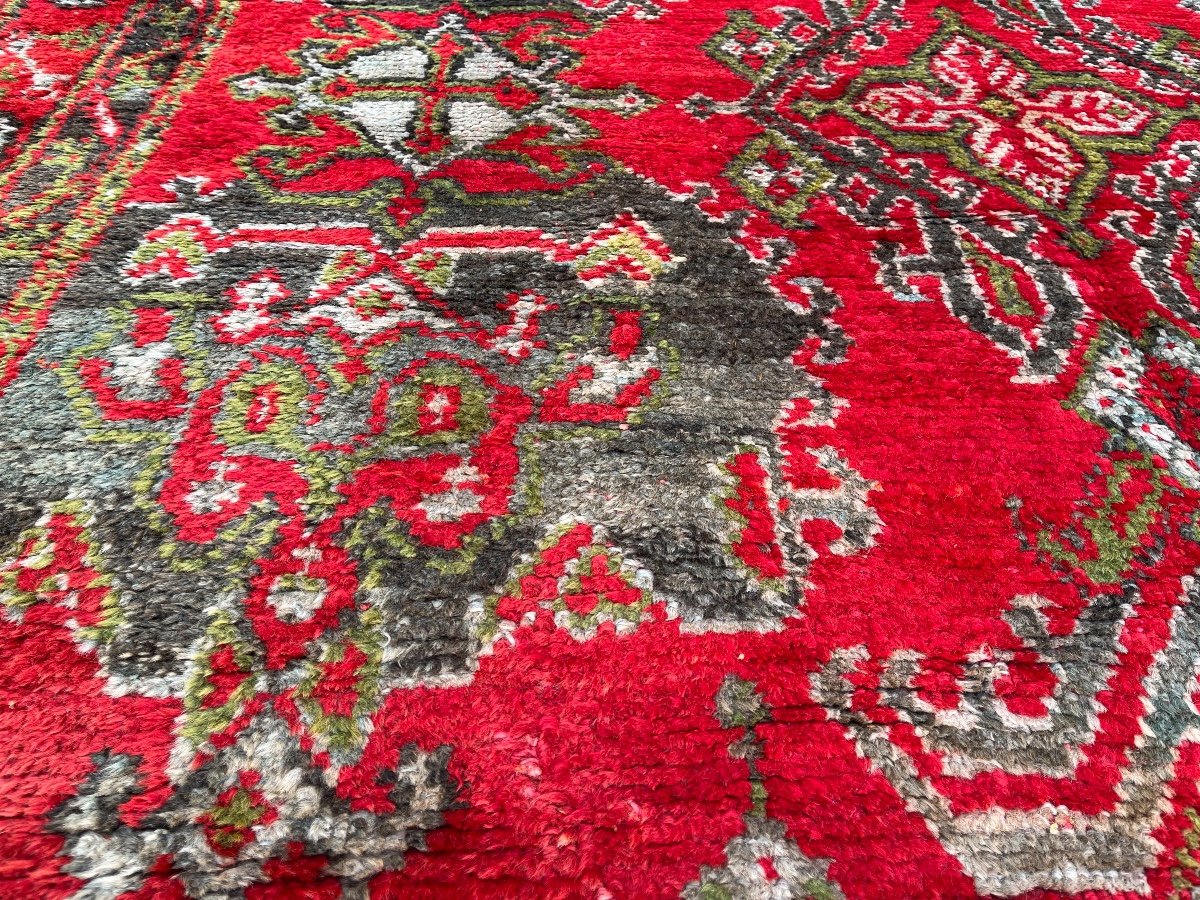 Turkish Oushak Rug, Circa 1900-photo-5