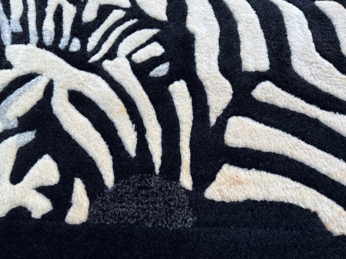 Tapis ZEBRA Tufté Main, Design Nini Ferrucci -photo-5