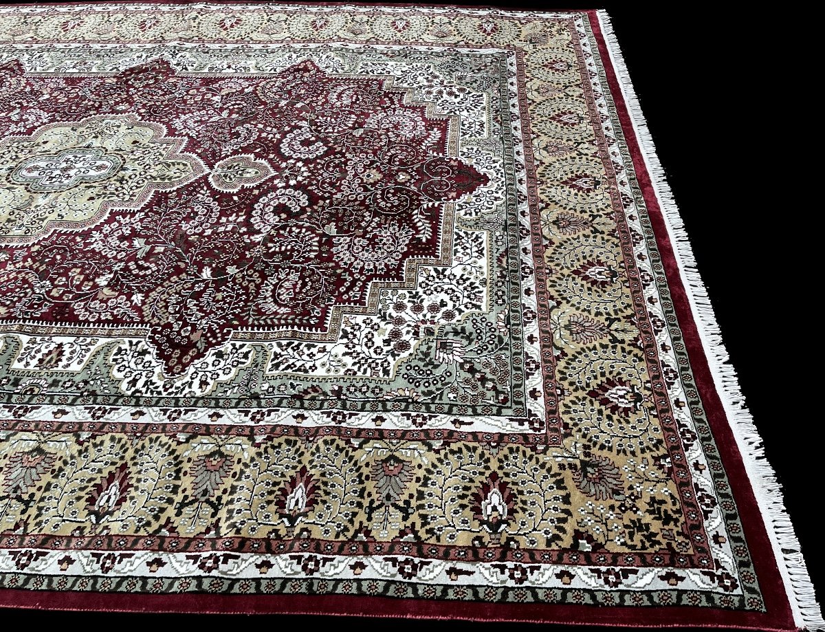 Tapis Pakistanais Laine de Soie -photo-4