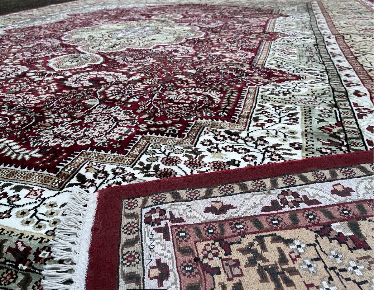 Tapis Pakistanais Laine de Soie -photo-8