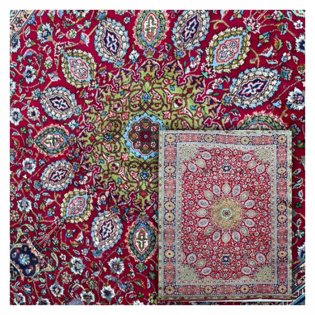 Persian Rug Tabriz Ardebil Patterns