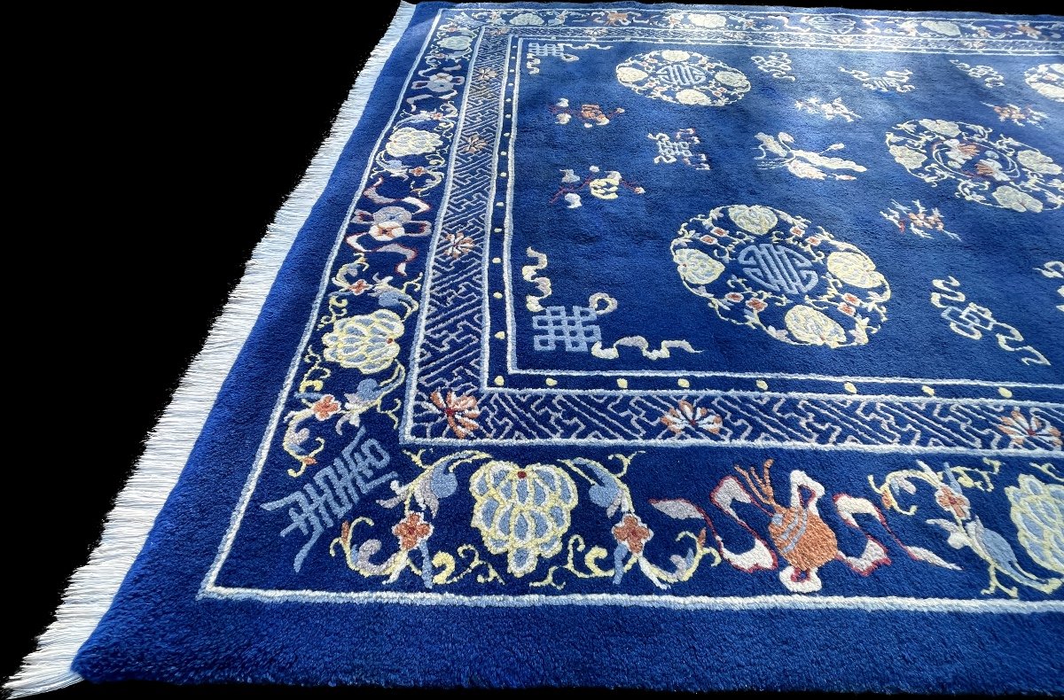 Indigo, Peking China Rug-photo-2
