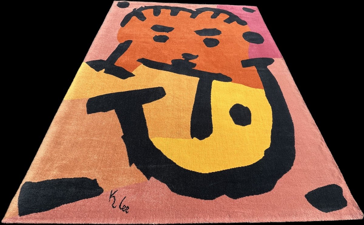 Tapis Contemporain, d'après l'artiste  Paul Klee -photo-2