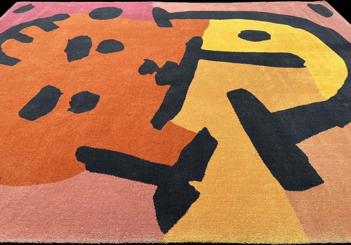 Tapis Contemporain, d'après l'artiste  Paul Klee -photo-2