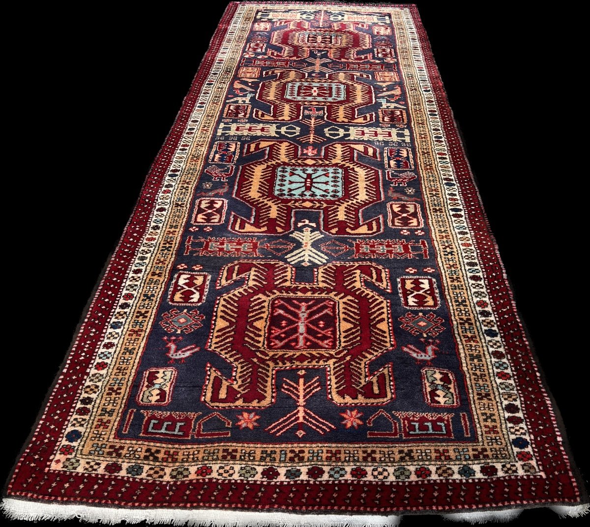 Tapis de Galerie Hamadan Design Kazak-photo-2