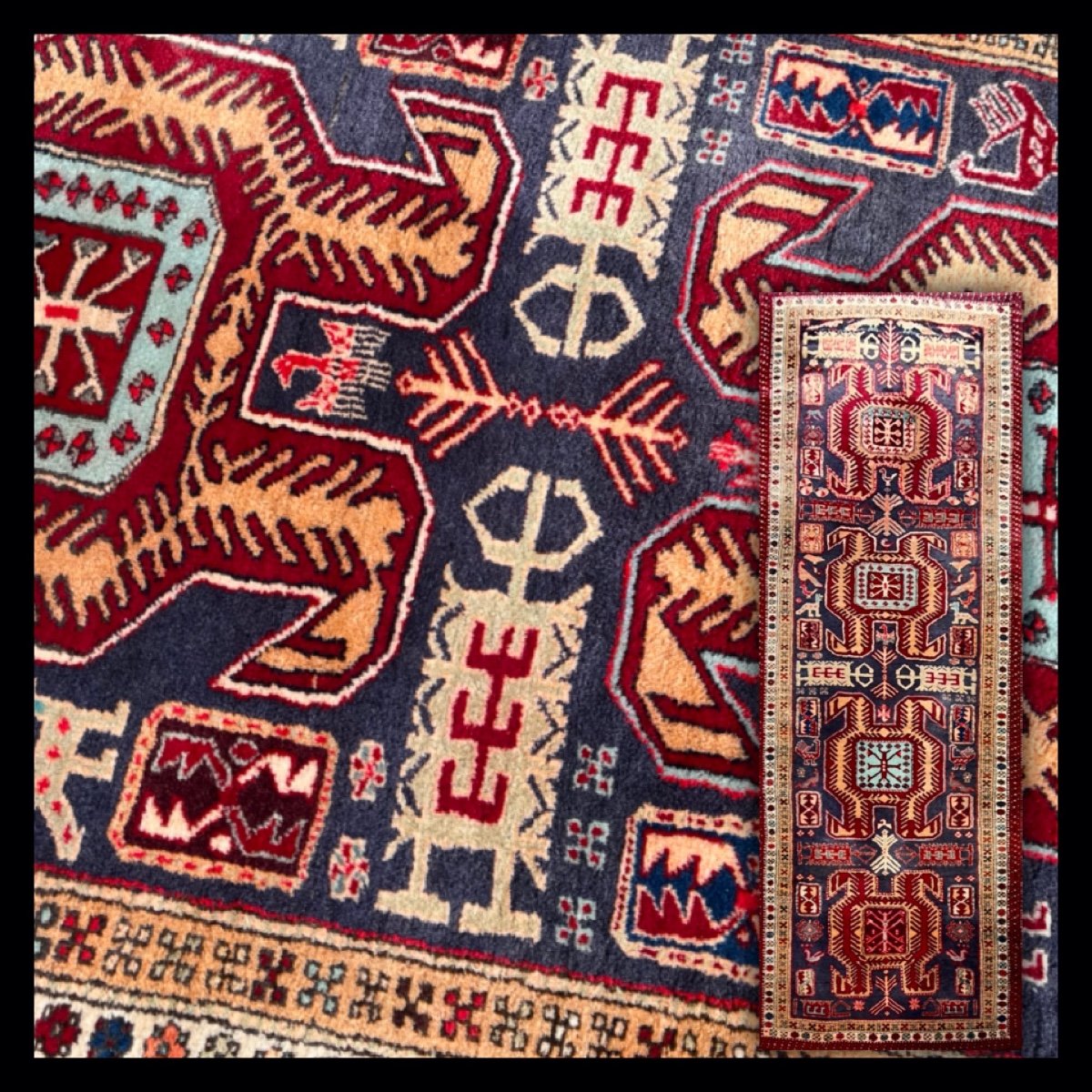 Tapis de Galerie Hamadan Design Kazak