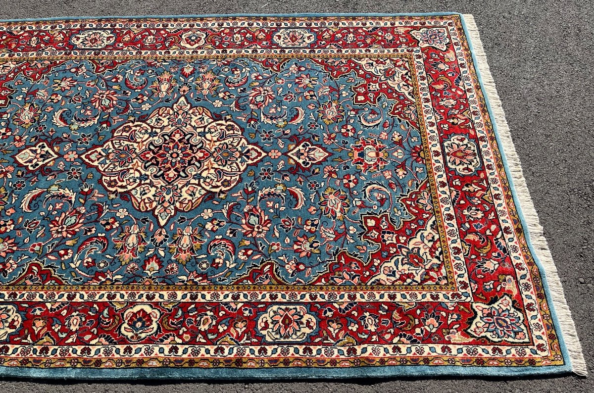 Tapis Persan  Sarough Vers 1960. 211x137 Cm-photo-2