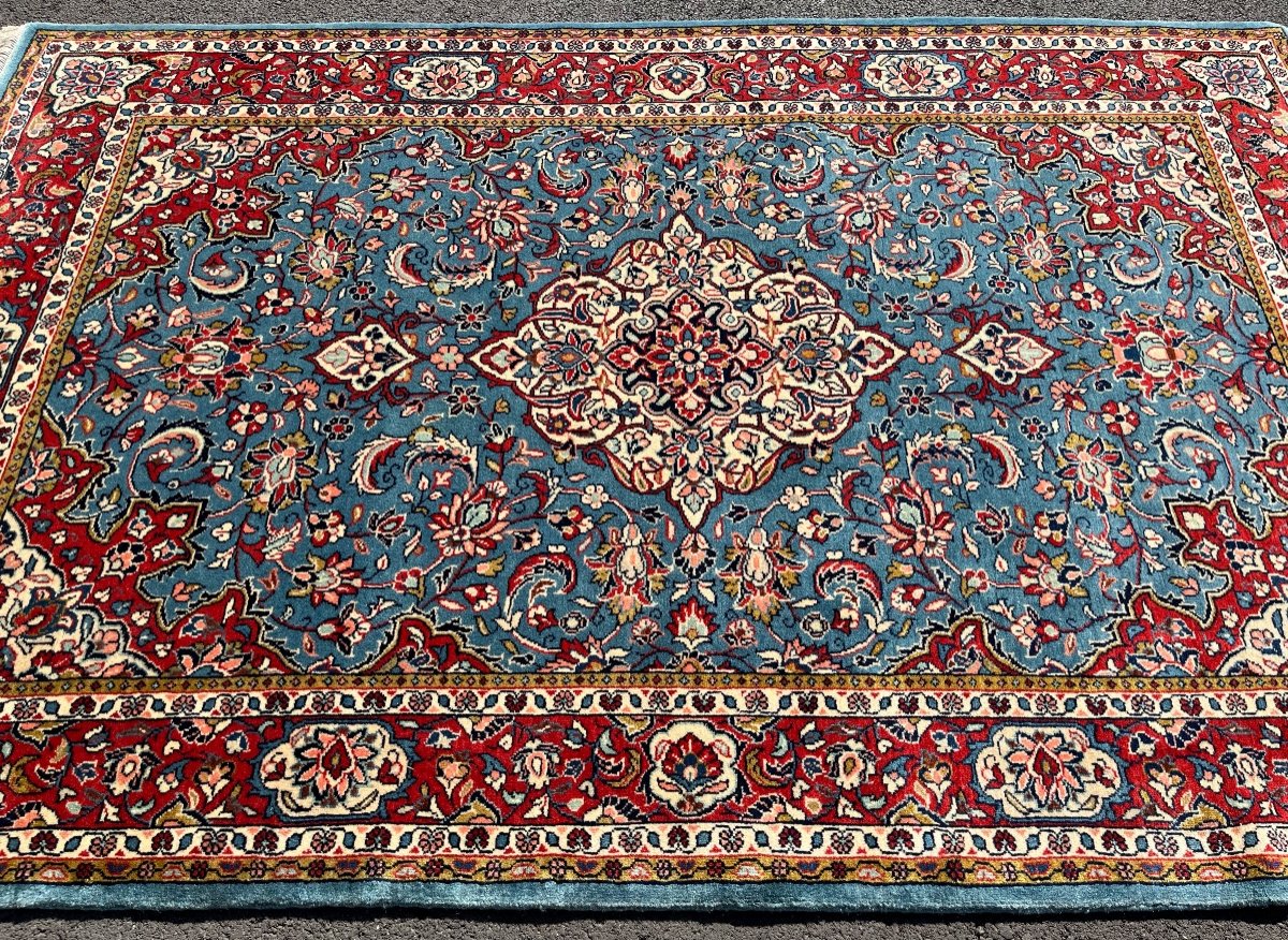 Tapis Persan  Sarough Vers 1960. 211x137 Cm-photo-3