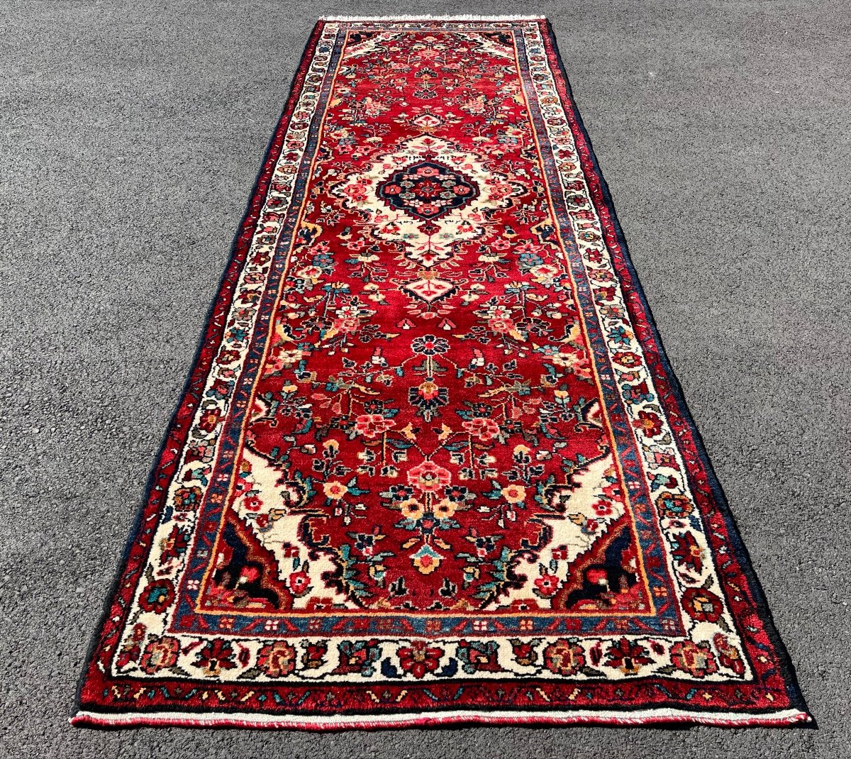 Tapis de Galerie Perse Mahal 310x105 Cm -photo-4