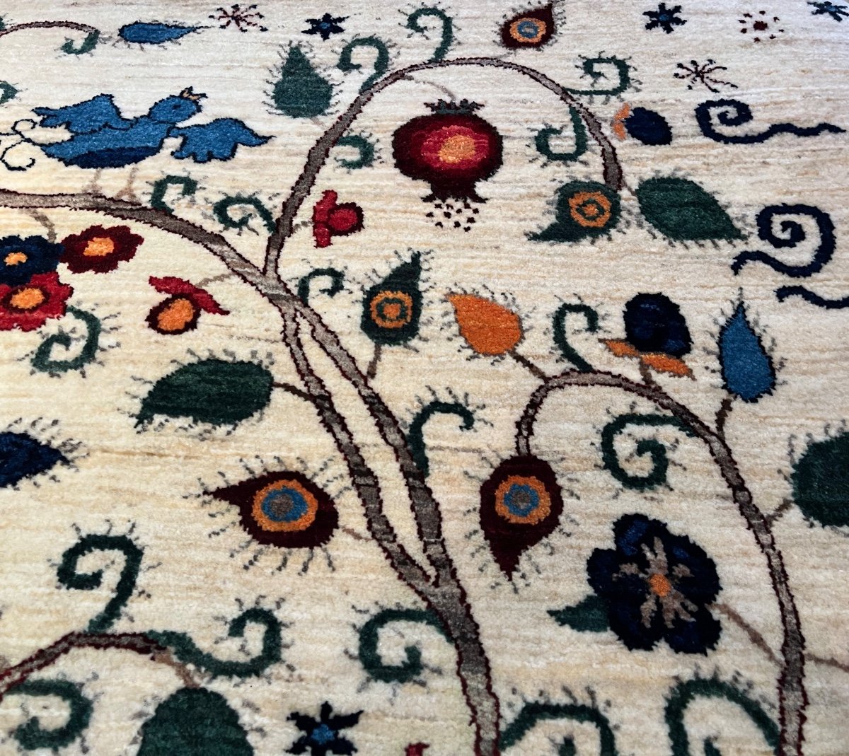 Tapis Gabbeh Loribaff Arbre de Vie 244x172 cm-photo-5