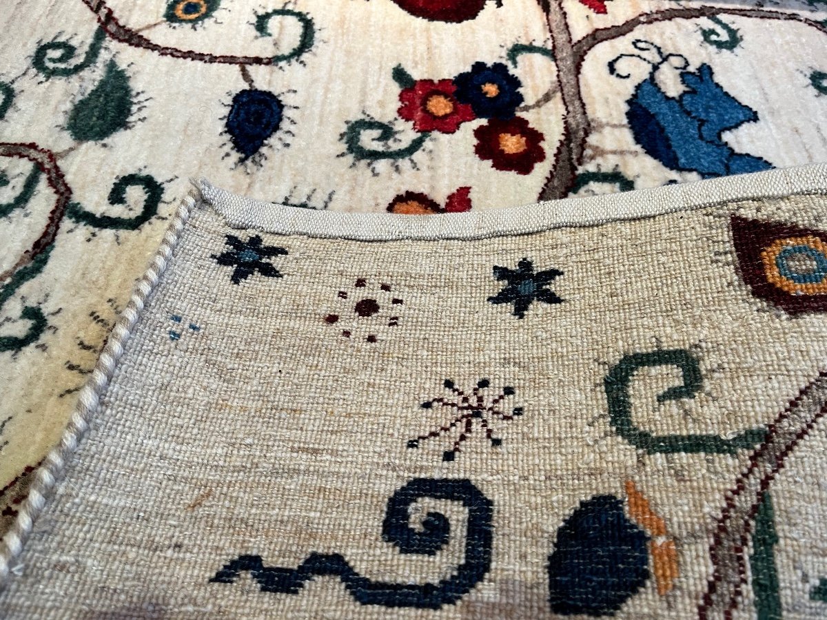 Tapis Gabbeh Loribaff Arbre de Vie 244x172 cm-photo-7