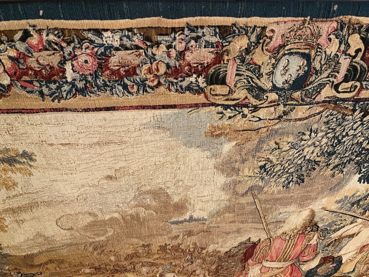 Tapestry Wall Hanging "the History Of The King". 20th Century-photo-4