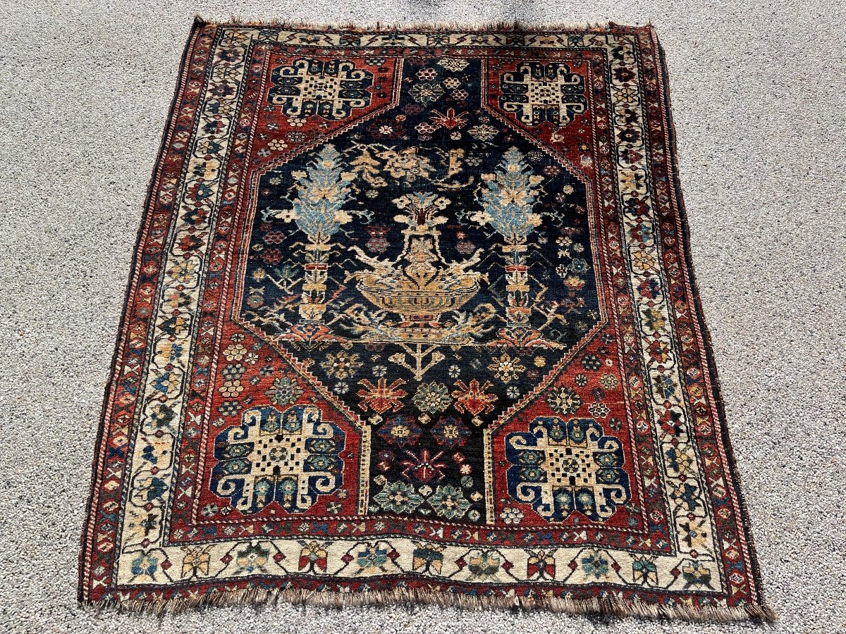 Tapis Persan Gashghaï  150x130 cm-photo-2