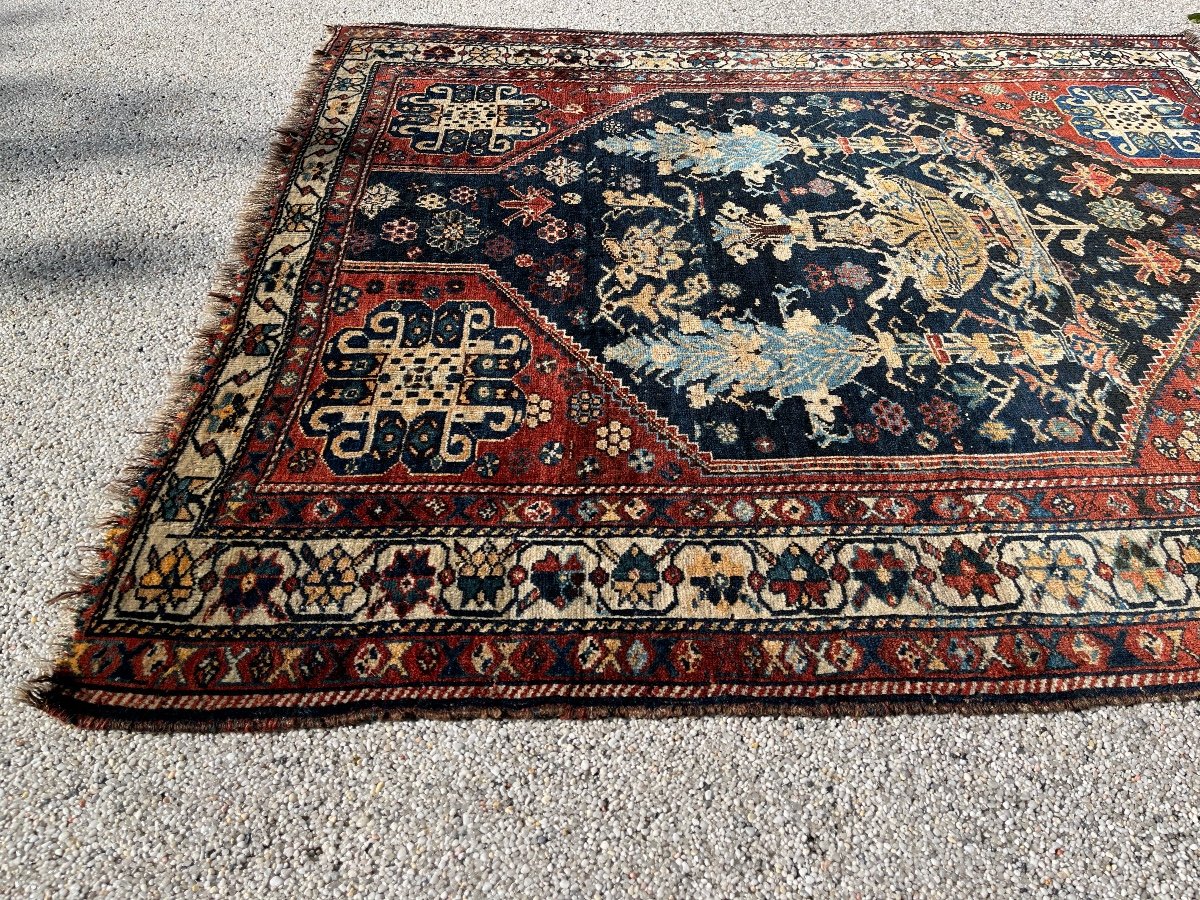 Tapis Persan Gashghaï  150x130 cm-photo-1