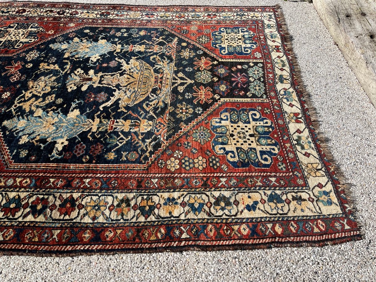 Tapis Persan Gashghaï  150x130 cm-photo-2