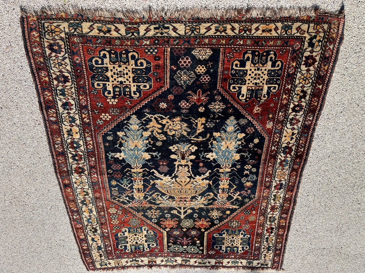 Gashghai Persian Rug 150x130 Cm-photo-5