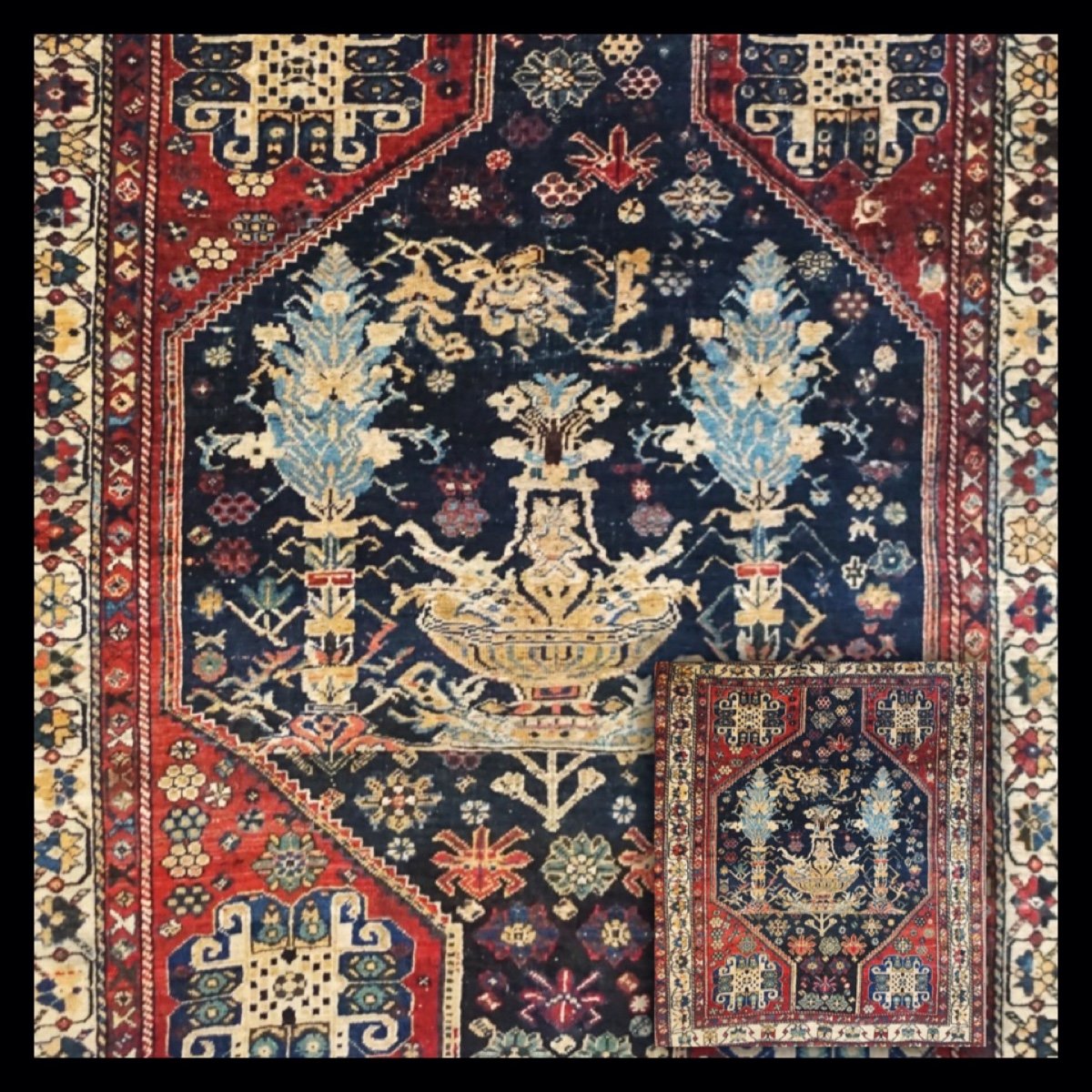 Gashghai Persian Rug 150x130 Cm