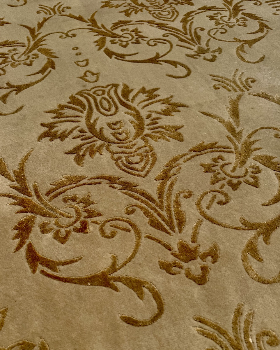 Wool And Silk Rug From Nepal 180x120 Cm -photo-5