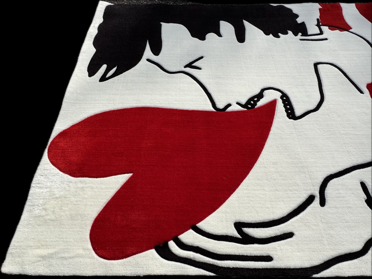 Tapis Le "VOYOU" Jean-Charles de Castelbajac 200x140 cm-photo-1