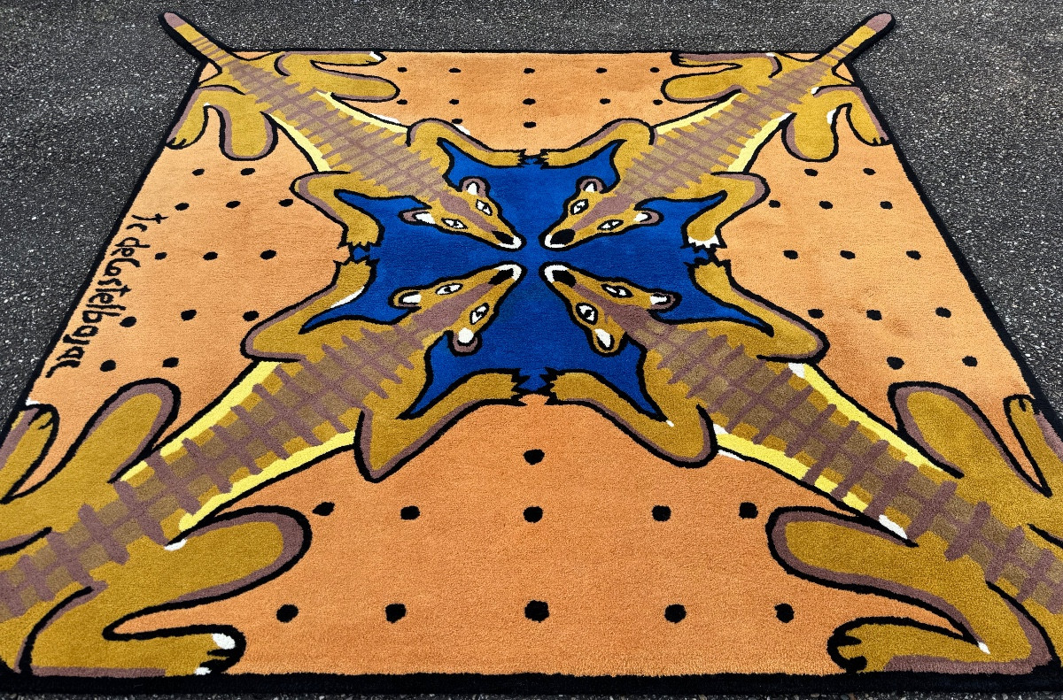 Rug - Desert Bar - Jean-charles De Castelbajac 200x200 Cm -photo-2