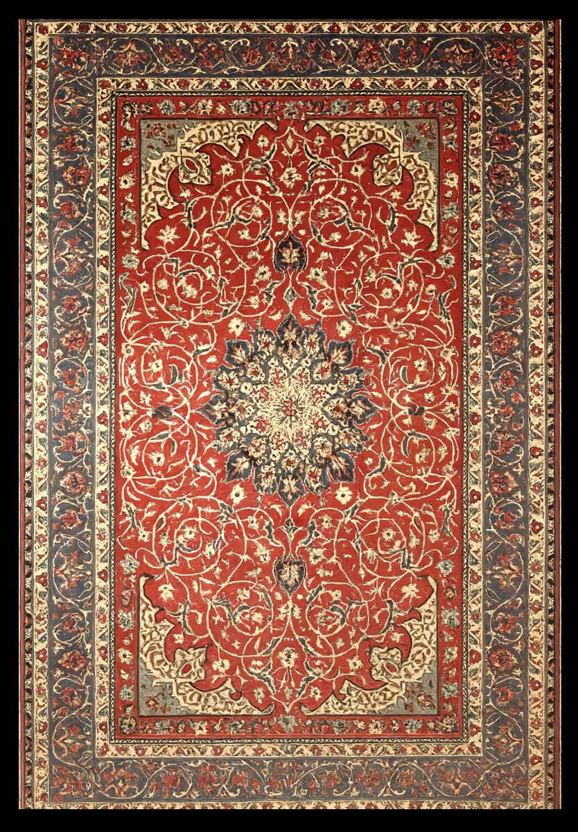 Tapis persan Ispahan Najafabad 300x200 cm -photo-2
