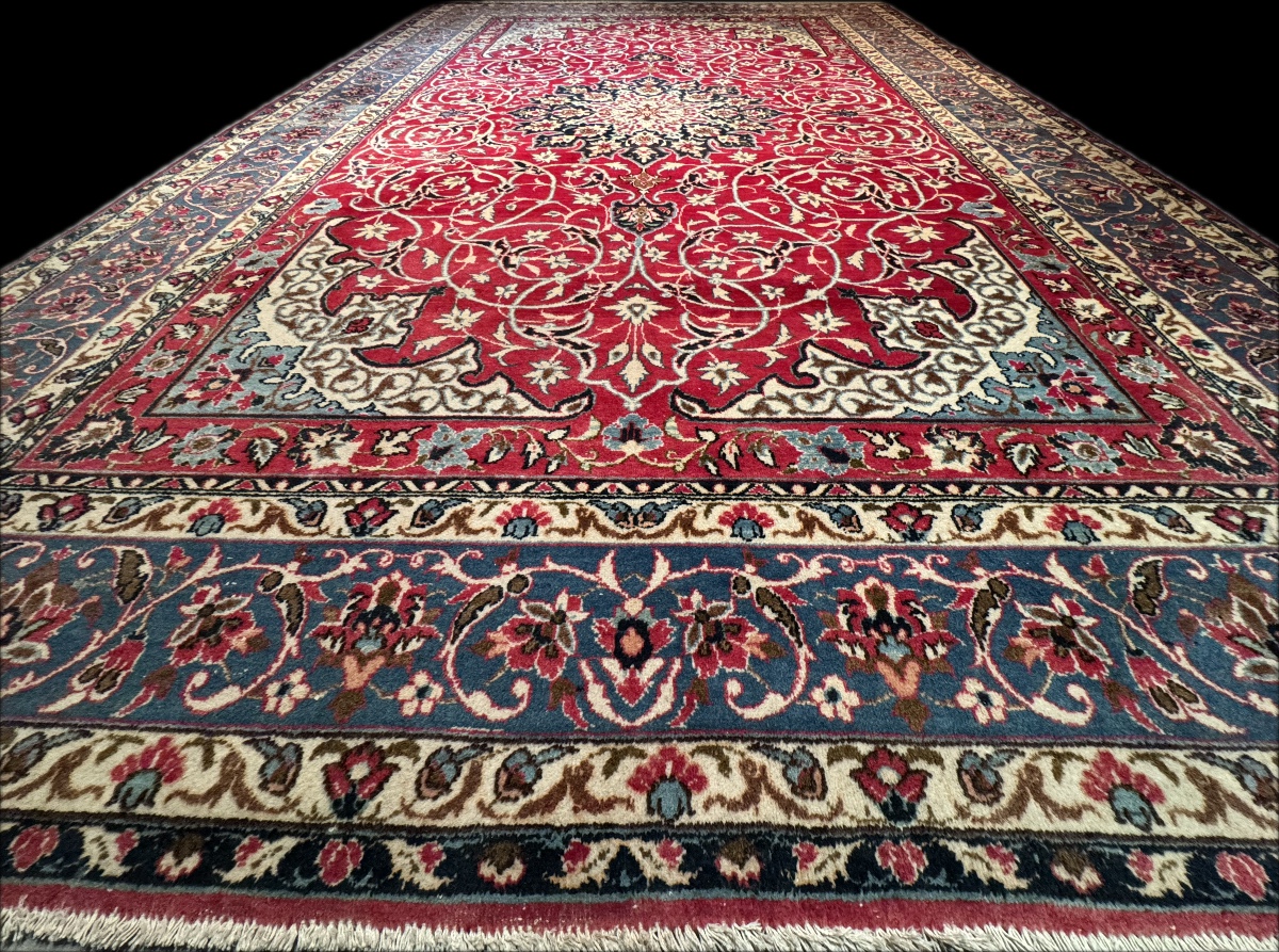 Tapis persan Ispahan Najafabad 300x200 cm -photo-1