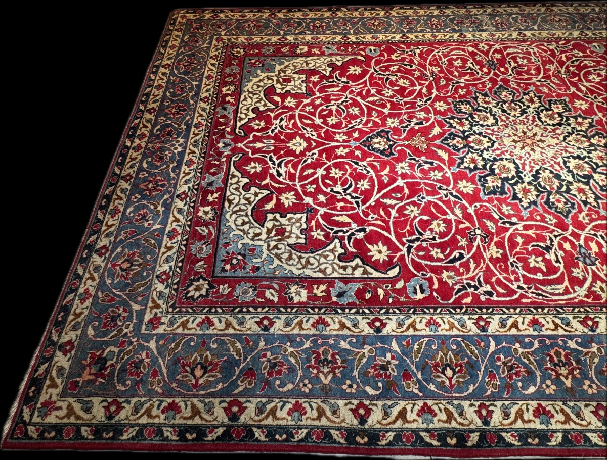 Tapis persan Ispahan Najafabad 300x200 cm -photo-2
