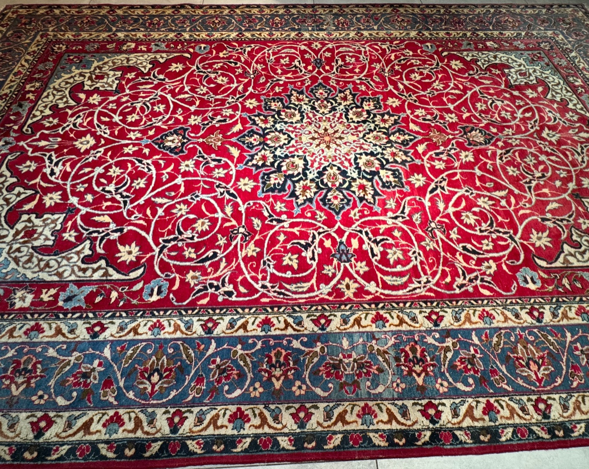 Tapis persan Ispahan Najafabad 300x200 cm -photo-3
