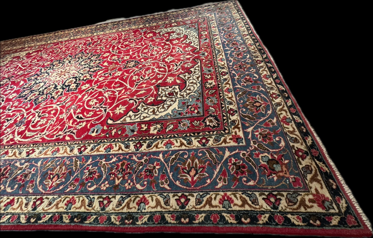 Tapis persan Ispahan Najafabad 300x200 cm -photo-4