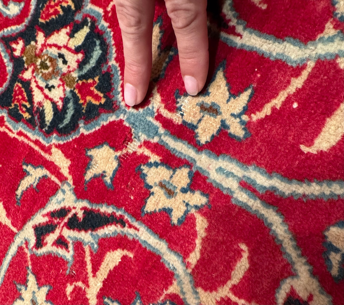 Tapis persan Ispahan Najafabad 300x200 cm -photo-6