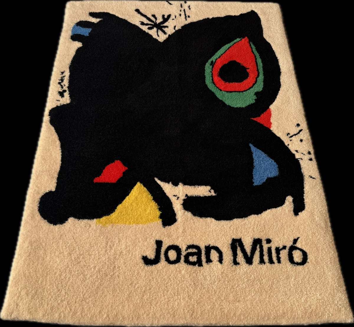 Carpet - Grand Palais Tapestry After Joan Miró 130x90 Cm -photo-3