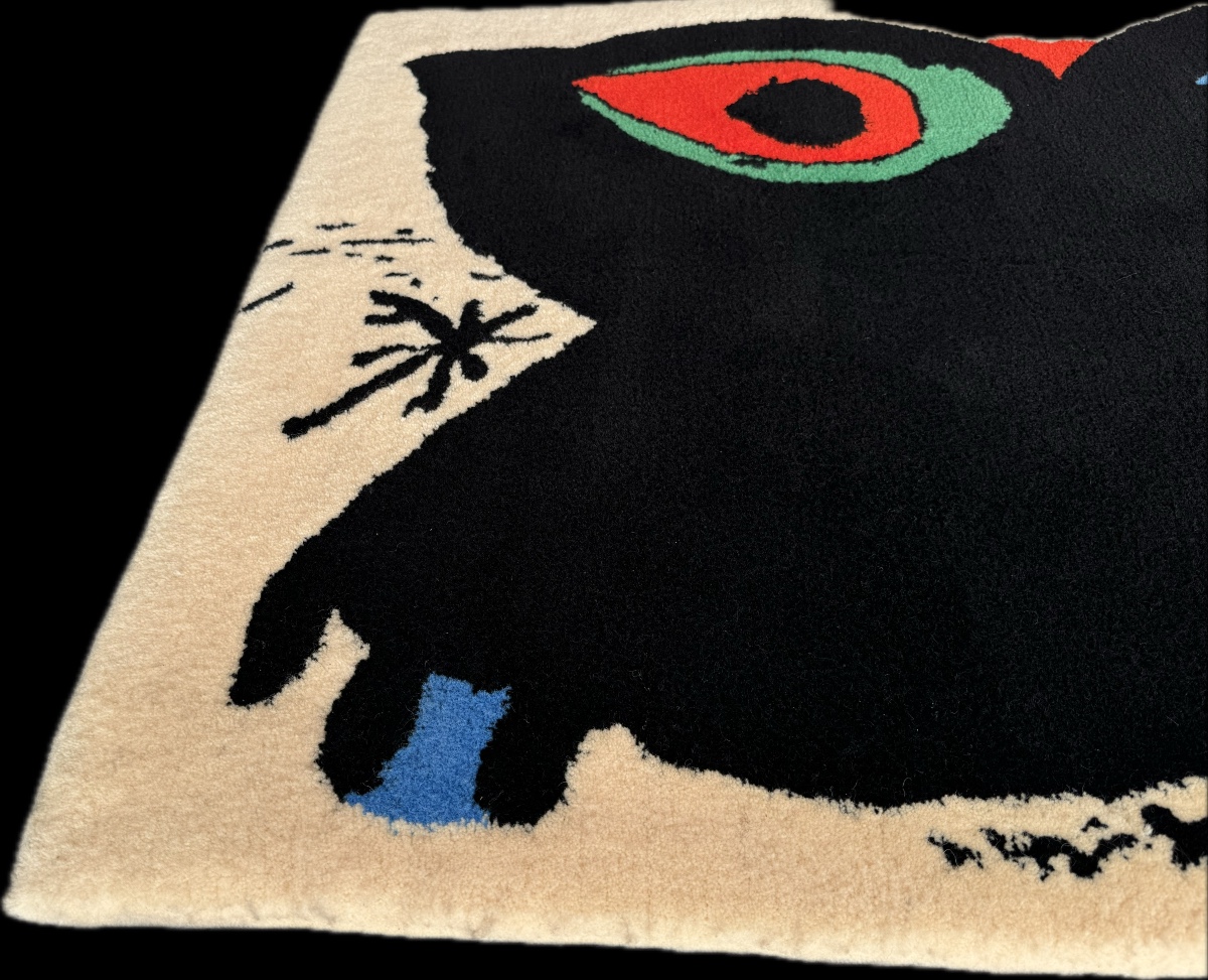 Carpet - Grand Palais Tapestry After Joan Miró 130x90 Cm -photo-1