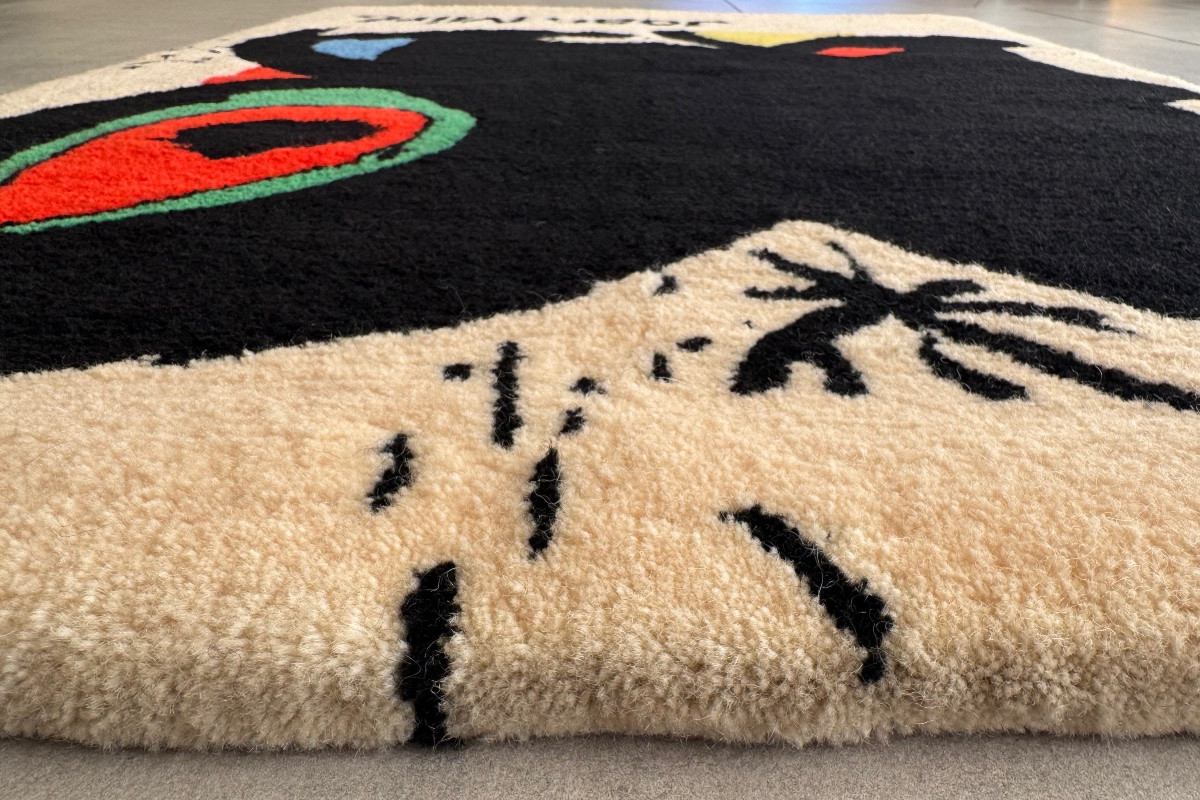Carpet - Grand Palais Tapestry After Joan Miró 130x90 Cm -photo-5
