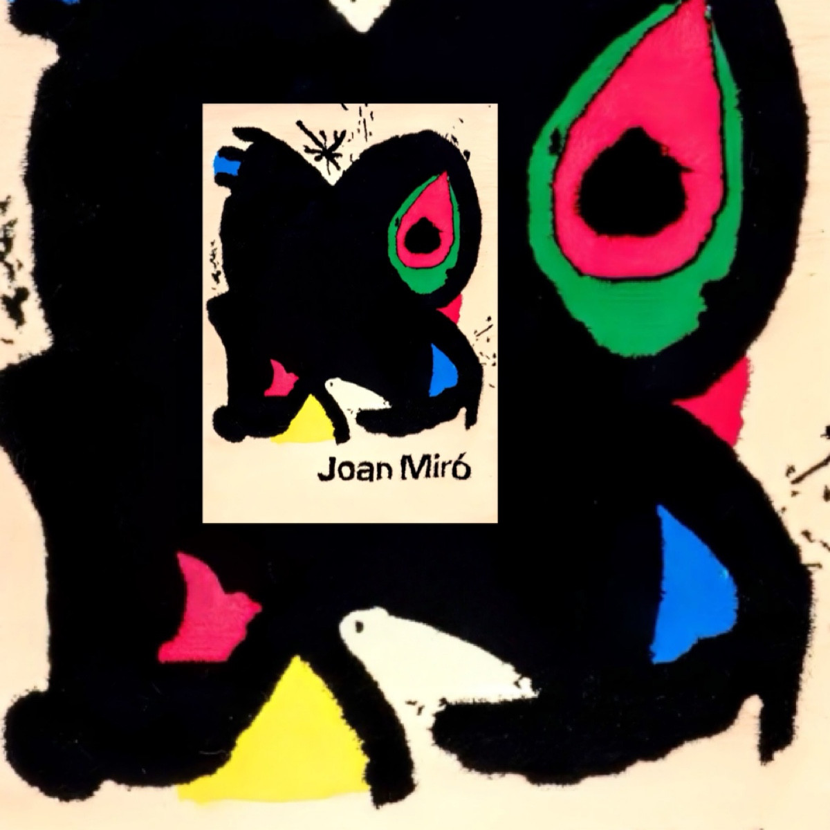 Carpet - Grand Palais Tapestry After Joan Miró 130x90 Cm 