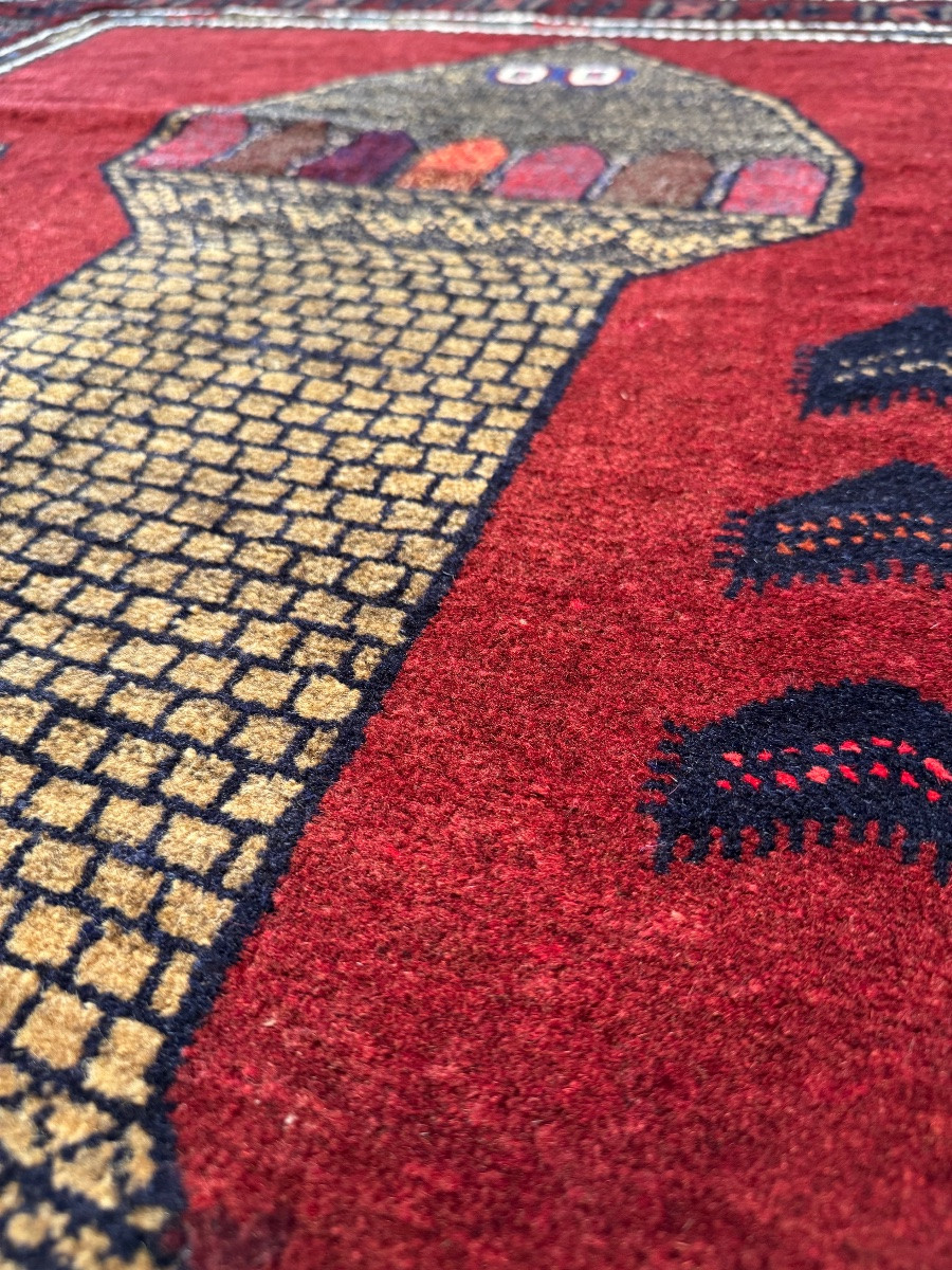  Afghan Balouch Rug 185x130 Cm -photo-5