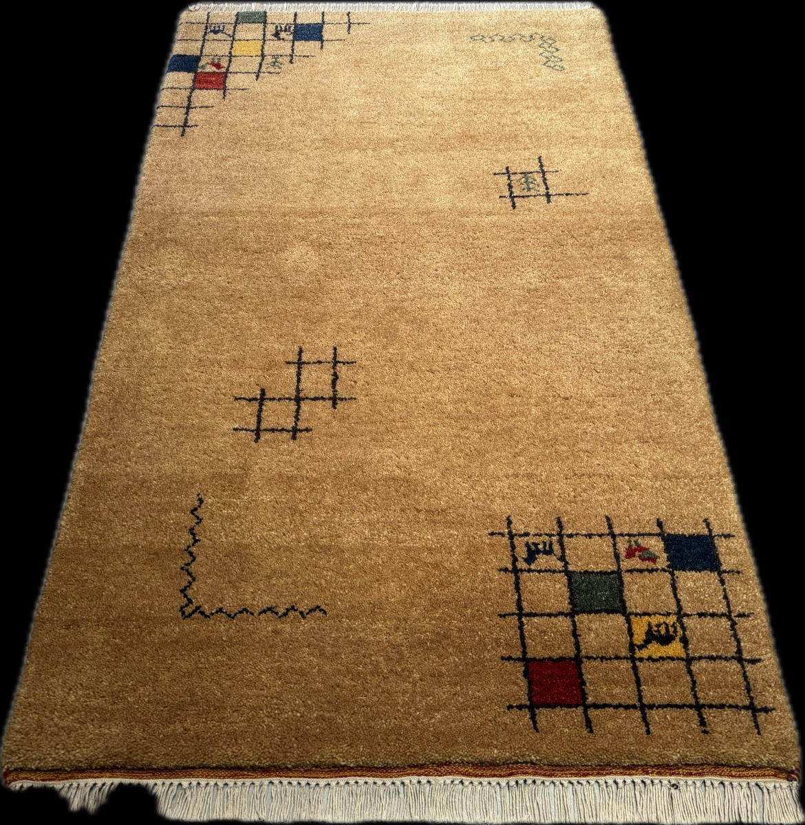 Persian Gabbeh Rug 160x90 Cm-photo-3