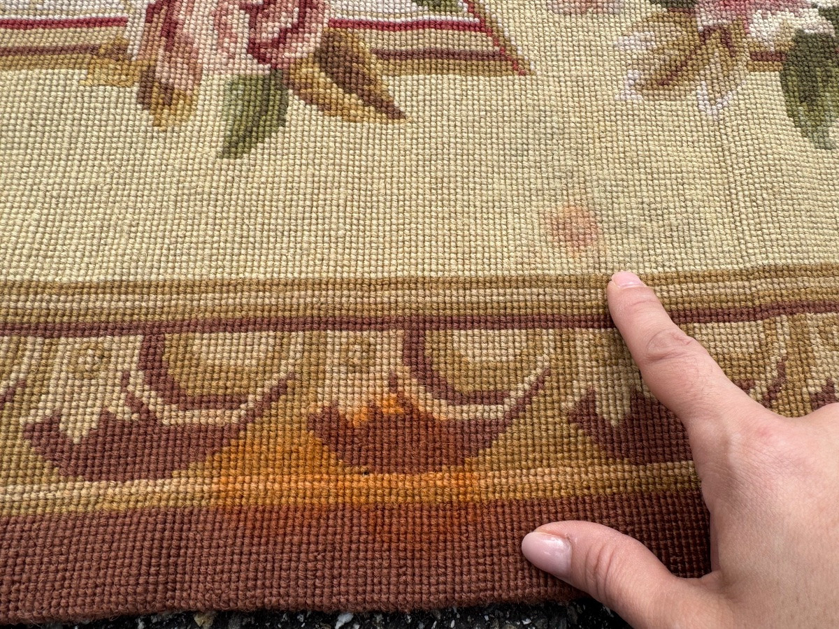 Aubusson-style Knotted Rug, 300x235 Cm-photo-8