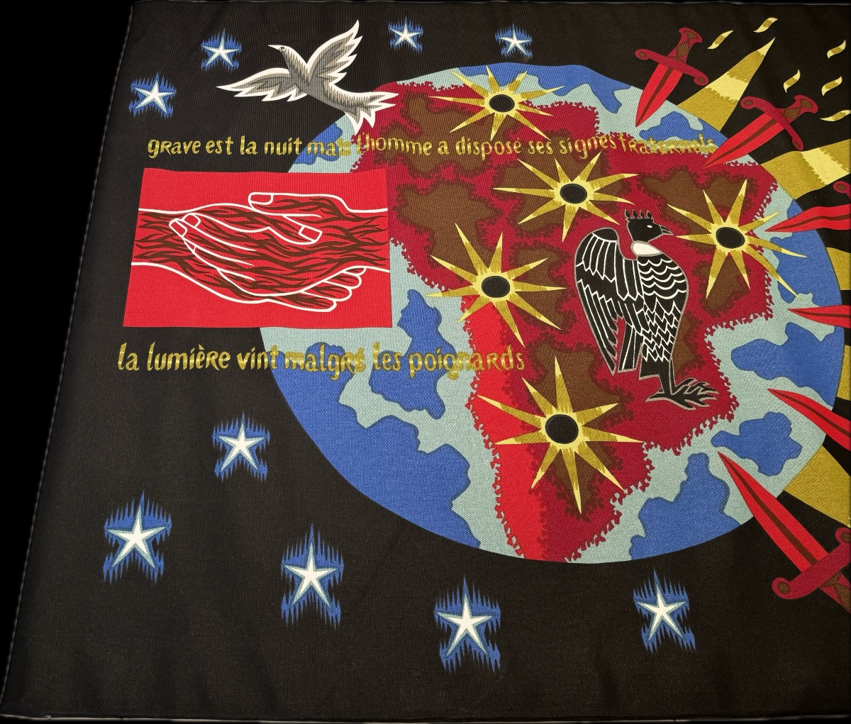 Tapestry Serigraphy Jean Picart Le Doux-photo-1