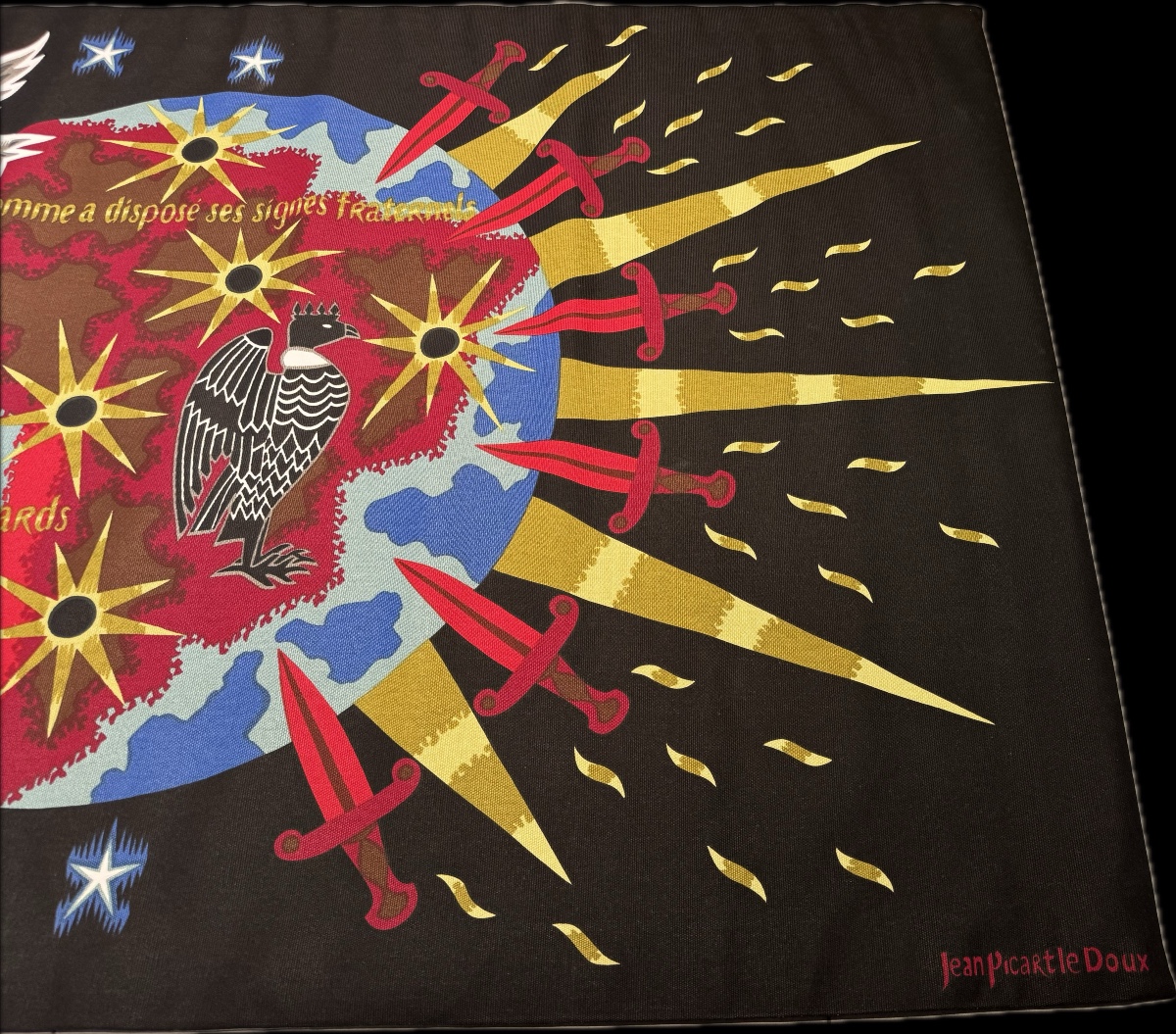 Tapestry Serigraphy Jean Picart Le Doux-photo-2