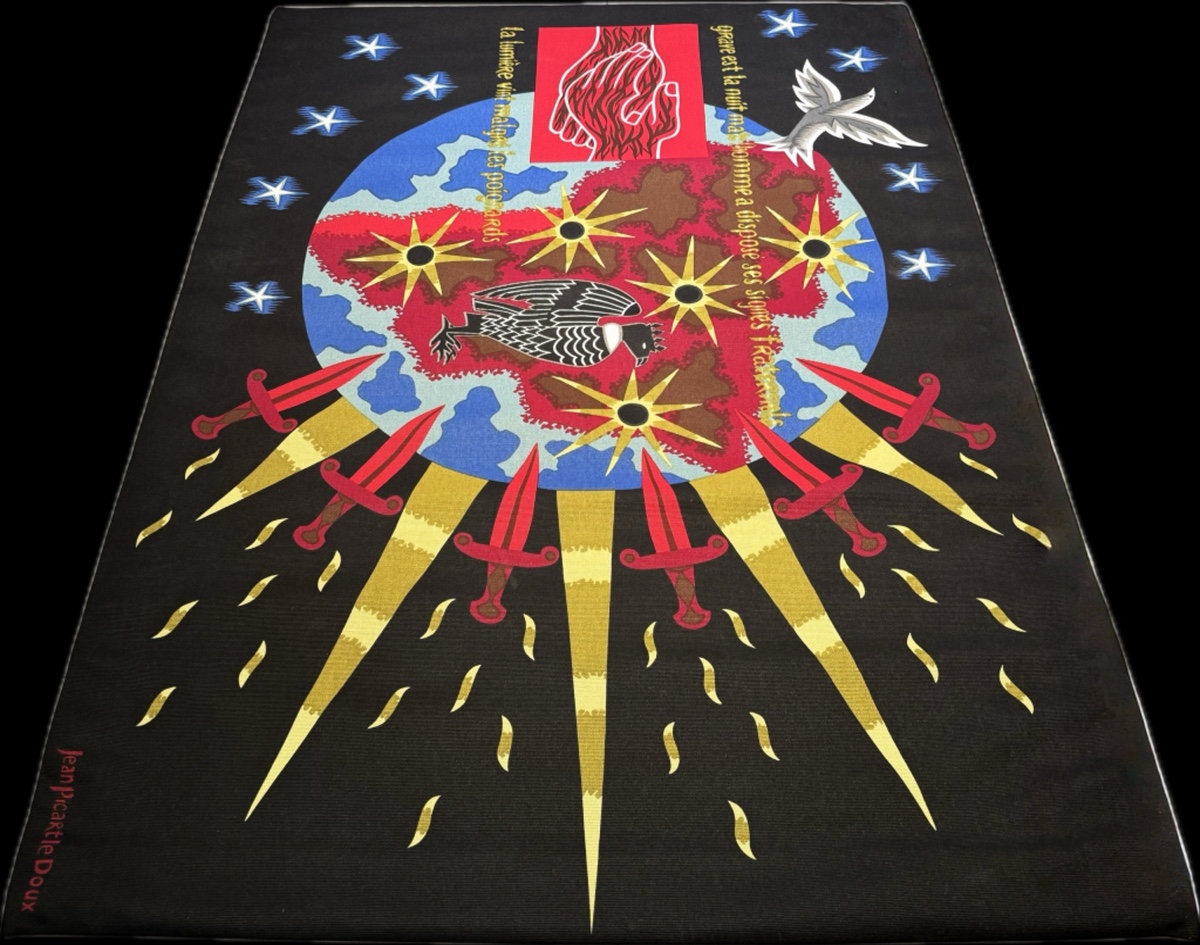 Tapestry Serigraphy Jean Picart Le Doux-photo-3