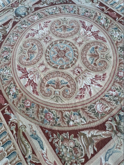 Aubusson-style Knotted Rug, 312x245 Cm-photo-3