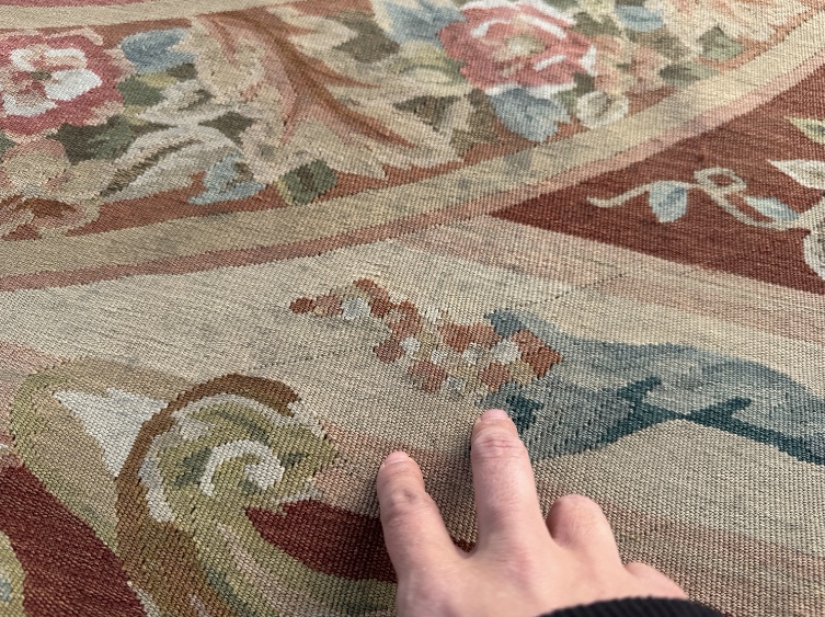 Aubusson-style Knotted Rug, 312x245 Cm-photo-6