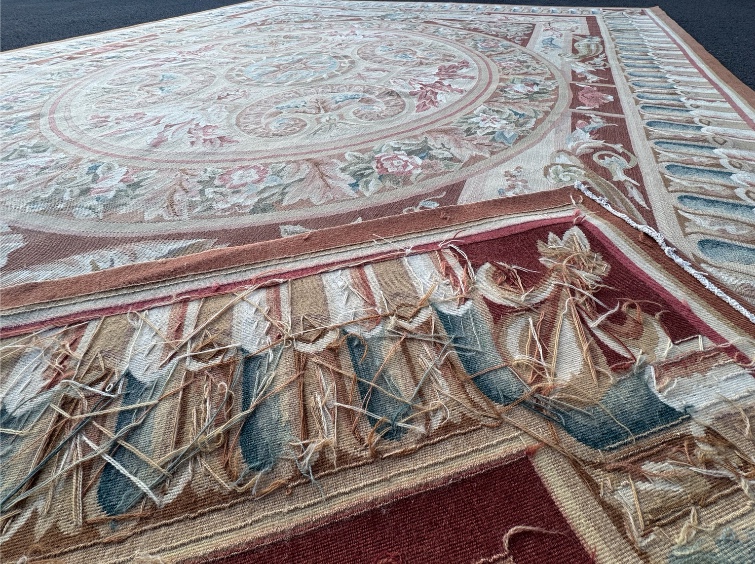 Aubusson-style Knotted Rug, 312x245 Cm-photo-8